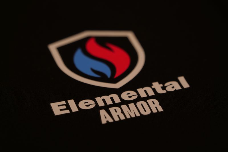Elemental Armor shield logo close-up